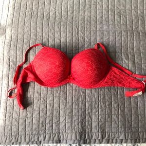 36-B Drew by Aerie for American Eagle Red Bra